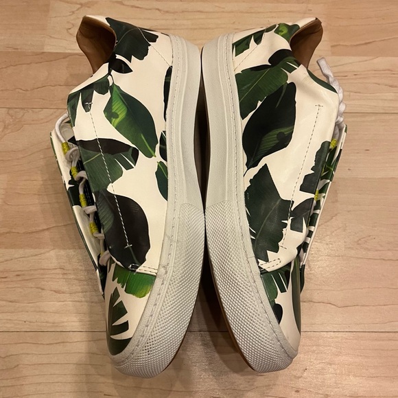 NWOT Zara Palm Tree Print Sneakers - Picture 3 of 7
